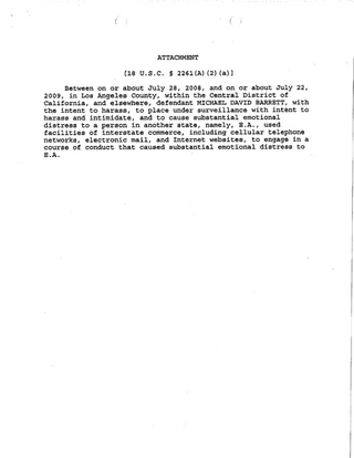 Illustration for article titled The Criminal Complaint Against Michael David Barrett, Alleged Erin Andrews Peeper